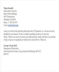 Donation thank you letters for library. Free 44 Appreciation Letter Templates In Pdf