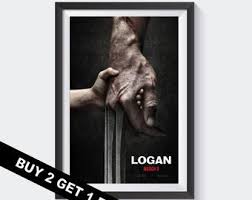 Oct 05, 2016 · high resolution official theatrical movie poster (#1 of 7) for logan (2017). Logan Movie Poster Etsy