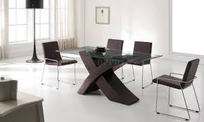 Similarly, a sculptural base adds. Wenge Finish Base Glass Top Modern Dining Table W Options
