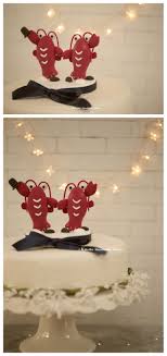 Lobster Wedding Cake Topeprk608 Etsy Custom Cake Toppers Custom Wedding Cake Toppers Wedding Cake Toppers