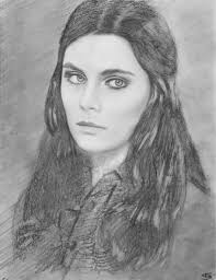 Drawing of young General Hospital character