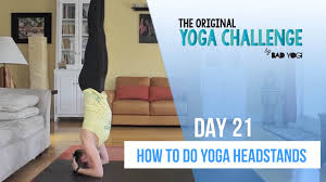 Original Yoga Challenge Day 3 Yoga For Better Posture In 2020 Headstand Yoga How To Do Yoga Yoga Challenge