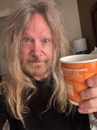 Cruising with my friend Janet Herron, X-comedian host and entertainment  staff! She's a bell bottom person too! Fun to run into friends