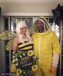 Submit your success story contact us. Beekeeper And Bumble Bee Halloween Costume Contest At Costume Works Com Couples Costumes Halloween Costume Contest Costume Contest