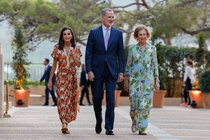 La recepción de los Reyes en Marivent, en imágenes
