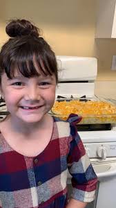 My 5 year old had a recipe in her head she just had to make. Her own recipe  for Veggie Mac n cheese Soup. She did all cutting and cooking (with  supervision