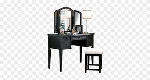Pbteen.com has been visited by 10k+ users in the past month Black Dressing Table With Mirror And Front Stora Black Vanities For Bedrooms Clipart 1704085 Pikpng