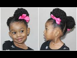 Diagonal Part Hairstyle Cute Hairstyles For Little Girls Youtube Kids Hairstyles Natural Hair Styles Cute Hairstyles For Kids