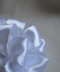 Double Faced White Satin Wire Ribbon 1 5 X 12 Feet Wired Ribbon Unique Items Products Etsy