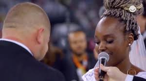 Daniel e Tamara relembram casamento na Arena Corinthians