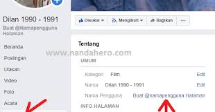 Bila kamu gagal terus mengubah nama halaman fanspage facebook. Cara Mengubah Nama Pengguna Fanspage Halaman Facebook Nanda Hero