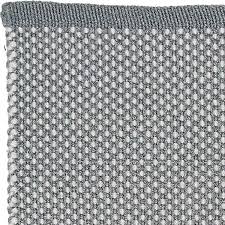 Teppich 100% baumwolle und sehr bequem, da es in einer haushaltswaschmaschine gewaschen werden kann. Teppich Laufer Pet Dots Grau Natur 70x140 Liv Interior