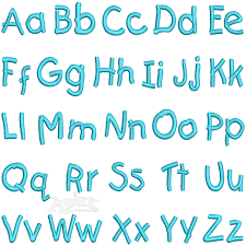 The most common free embroidery fonts material is cotton. Kids Embroidery Font