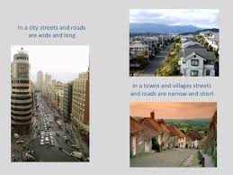 How do we distinguish a city from a town? City Town Village 1