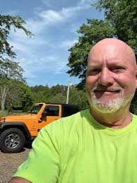 Crawling at the mall with a beater jeep
