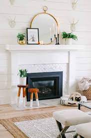 5 Simple Spring Decorating Ideas Updates Fireplace Mantle Decor Home Decor Simple Fireplace