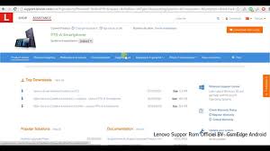 How To Download All Firmware Rom Lenovo Support Youtube