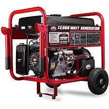 Portable solar generators offer a viable and simple solution for powering devices on the go, keeping the lights on outside, recharging critical devices and providing power in emergencies. Amazon Com All Power America Apgg12000 12000 Watt Portable Generator W Electric Start Gas Powered Black Red Garden Outdoor