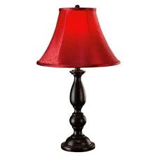 lamps for night stand | Modern table lamp, Red bedside lamps, Black table  lamps