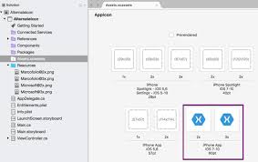 Set Alternate App Icons In Ios 10 3 Using Xamarin Ios