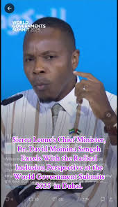 Dr David Dag Heward Mills in Sierra Leone