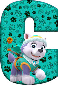 I've been very busy with the situation in my country, but as usual on the blog. C De Alfabeto Decorativo Alphabet Und Zahlen Alphabet Paw Patrol