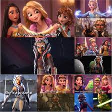 I Never Really Thought About The Fact That Disney Owned Star Wars In The Way That It Applied To Ahsoka And Not Just Leia