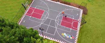 Choosing the perfect outdoor basketball court surface. Outdoor Basketball Courts