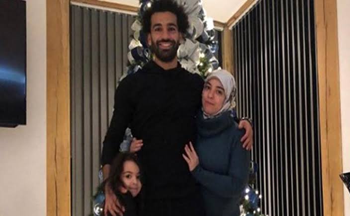 Image result for mohamed salah rayakan nata;l"