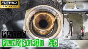 Plomberie50 Pae20 Fuite D Eau Sur Ce Flexible De Mitigeur Collerette En Laiton Cassee Depannage Youtube