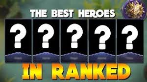 We'll regularly feature some of the best ones here! Top 5 Best Heroes In Ranked Mobile Legends Mythic Youtube