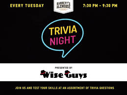 Sep 15, 2020 · spice up the night with horror film trivia. Come Join Us For Trivia Barrett S Alehouse Fall River Facebook