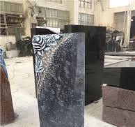 High Quality Good Service Custom Wholesale Price Unique Haobo Natural Stone Chinese Quarry Orion Granite Carving Headstone Design for Cemetery from ...
