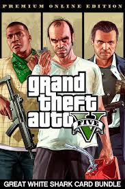 Buy Grand Theft Auto V Premium Online Edition Great White Shark Card Bundle Microsoft Store
