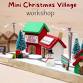 Christmas wooden mini village event image
