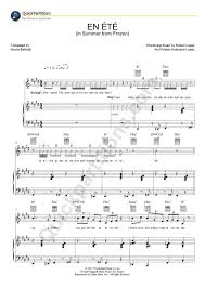 Partition Piano En Ete La Reine Des Neiges Partition Digitale Partition Piano Partition Reine Des Neiges