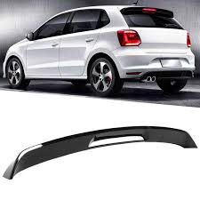 Maybe you would like to learn more about one of these? Buy Rear Roof Spoiler Wing Glossy Black Factory Look Fit For Volkswagen Polo Mk5 6r 6c Standard 2009 2010 2017 Spoiler Extension Cicig