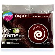 Godrej Expert rich creme hair colour, Dark Brown 4.06 20g + 20 ml - 24X7  Patna Kirana