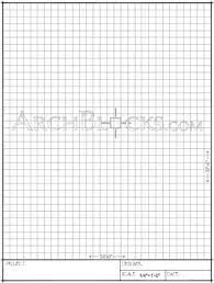 You can download plenty of graph paper templates from this page. Free Graph Paper For House Plans