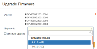 Upgrading Managed Fortigates Fortimanager 5 6 0 Fortinet Documentation Library