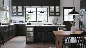 If you are considering white to reface your existing kitchen cabinets, or for new cabinetry altogether, you are not alone in your color choice. Lerhyttan Black Stained Kitchen A Guide Ikea
