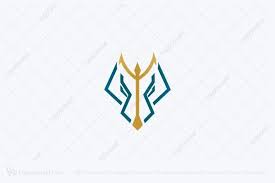 Trident Wolf Logo Herbal Logo Trident Logos
