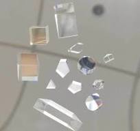 Roof Half Pentagonal Prism, Precision Components H-K9l Optical Glass Coated  with Silver Black Processing Custom Professional Optics