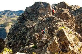 La fortaleza de chipude, terme espagnol qui signifie « la forteresse ». La Gomera Gipfelpfad Fortaleza Sieben Inseln