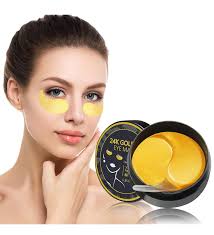 24K Gold Collagen Eye Masks - Pink