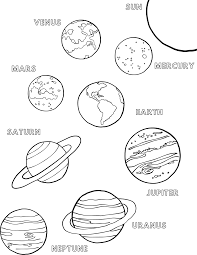I have also included a printable solar system model on the list which you can use to for. Planets Coloring Sheets