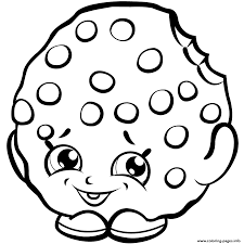 Print Coloring Pages Shopkins Free Printable At For Book