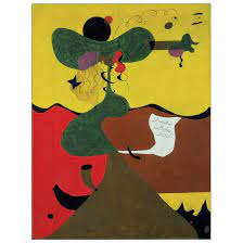 Joan miró i̇spanyol dansçının portresi / portrait of a spanish dancer 1921. East Urban Home Wandbild Portrait Of Mistress Mills Von Joan Miro Kunstdruck Wayfair De