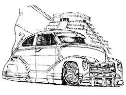 20 fun halloween coloring pages for kids hative. Impala Lowrider Cars Coloring Pages Page 1 Line 17qq Com Coloring Home