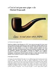 . œuvres les plus connues représente une magnifique pipe, sous laquelle il a écrit : Yoann Hervey Ceci N Est Pas Une Pipe De Michel Foucault Arts General Science